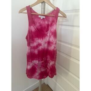 Spiritual Gangster Perfect Lounge Romper Pink Tie-dye Size‎ Medium